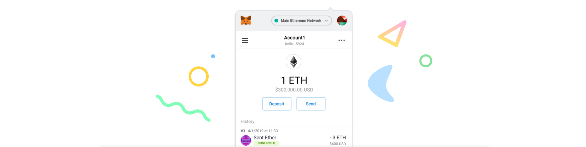 MetaMask wallet for your browser