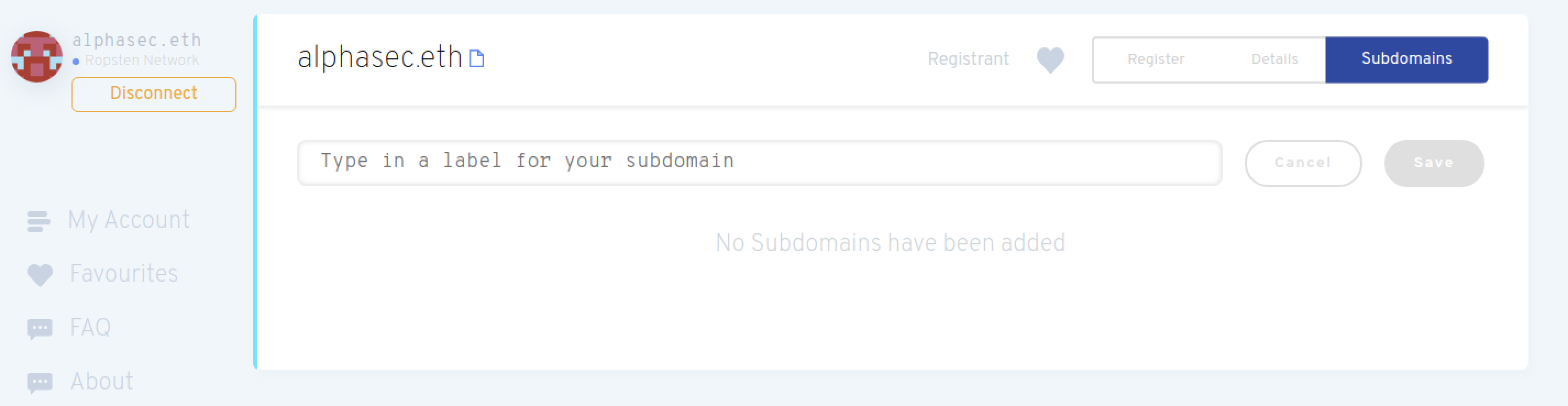 Subdomains