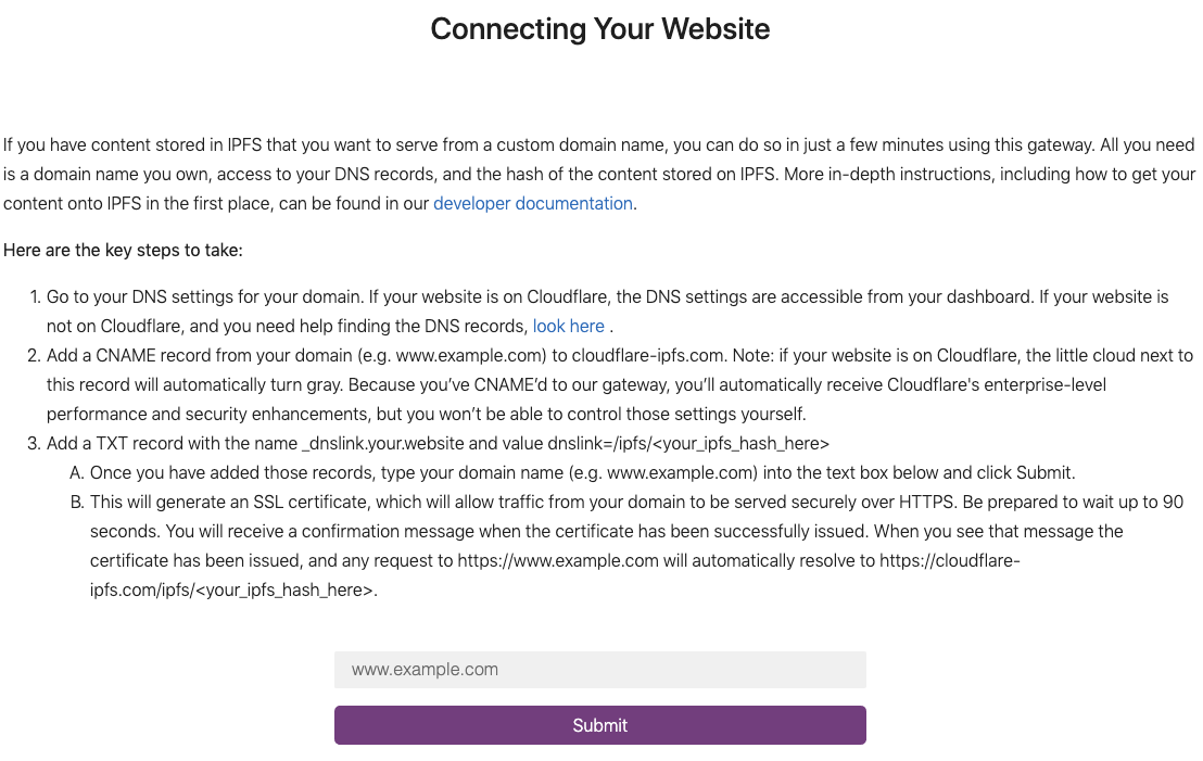 cloudflare-ipfs.com (redirects to Cloudflare Distributed Web Gateway)