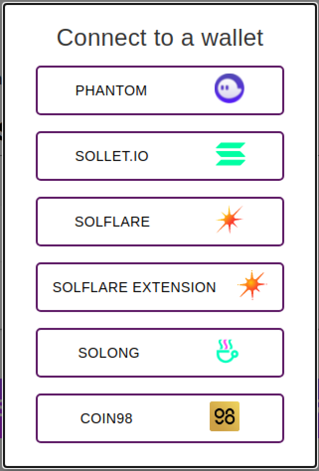 Phantom wallet connect