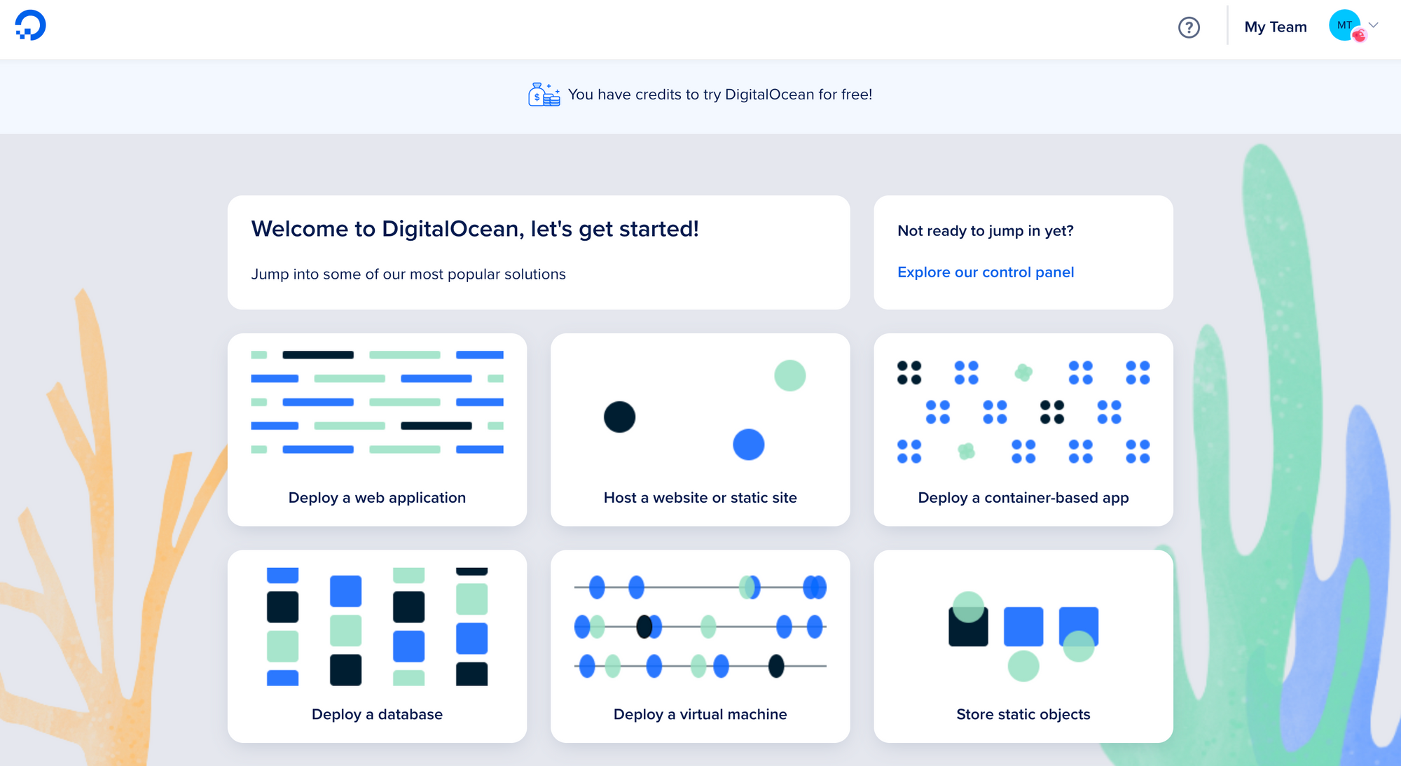 DigitalOcean referral credits