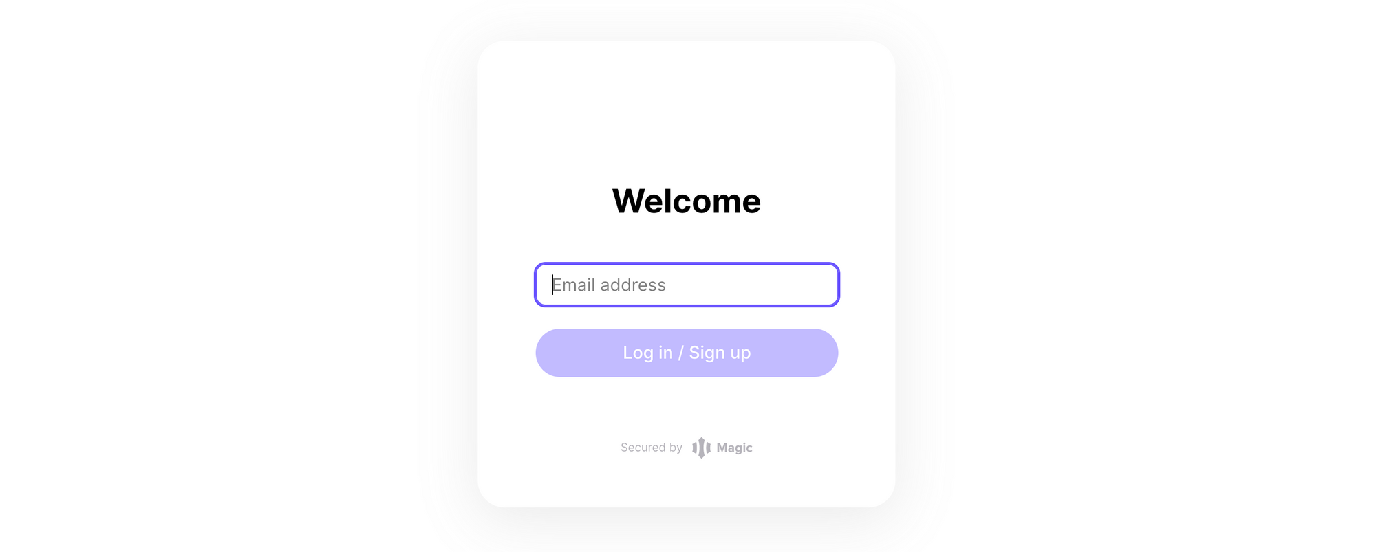 Passwordless login