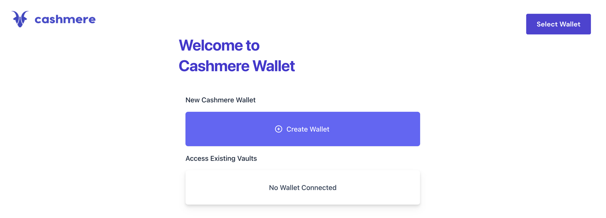 Cashmere multisig wallet