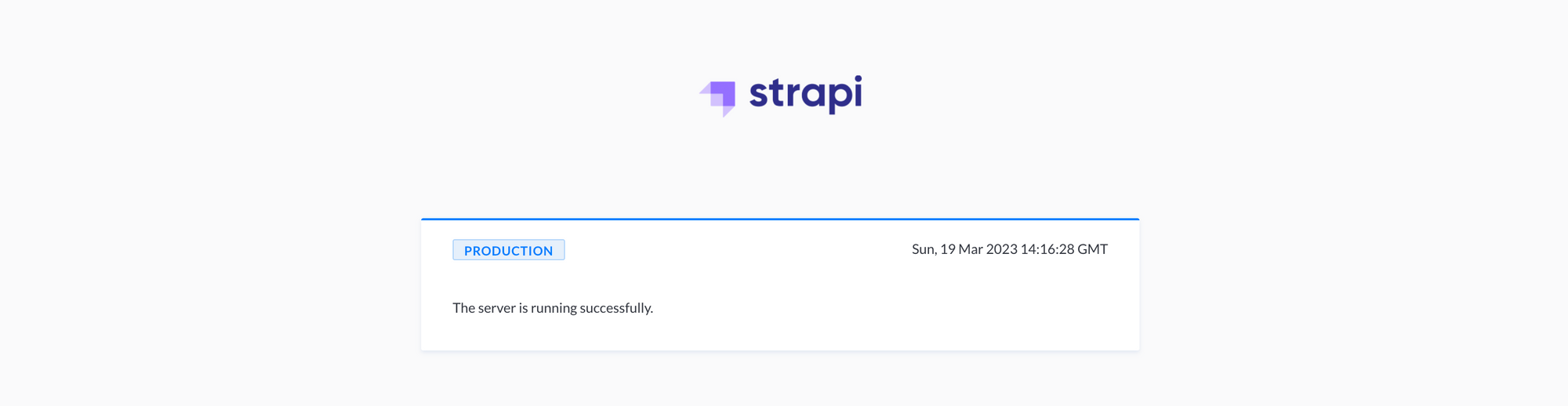 Strapi app deployed successfully on Railway