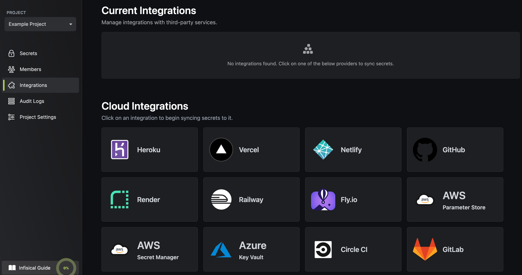 Open-Source Secret Management with Infisical