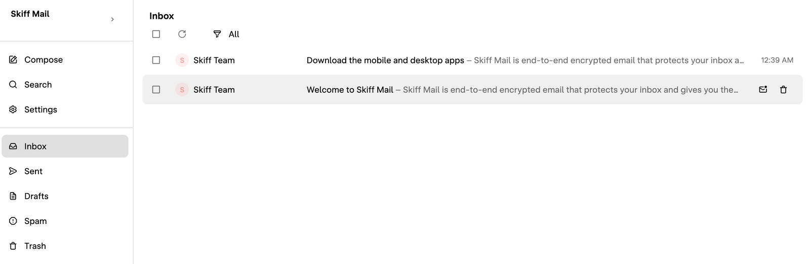 Private Encrypted Email With Skiff Mail